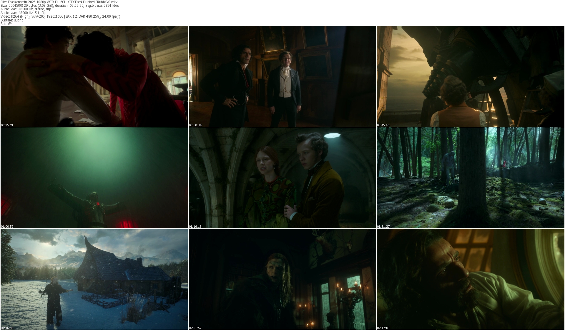 دانلود فیلم Frankenstein 2025 دوبله فارسی